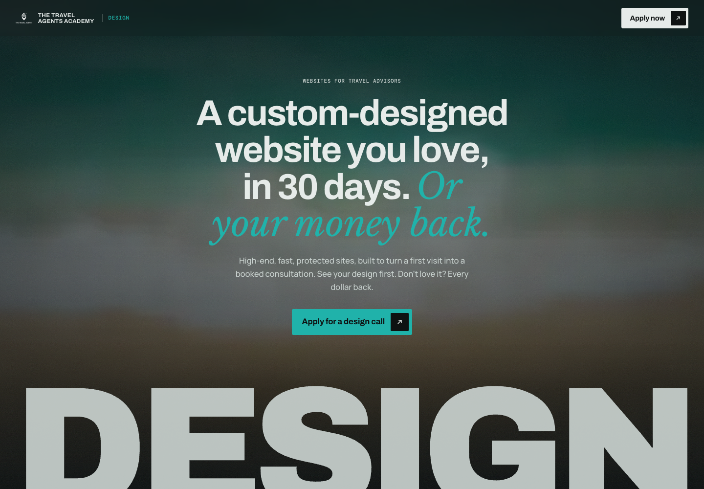 TAA Design website preview